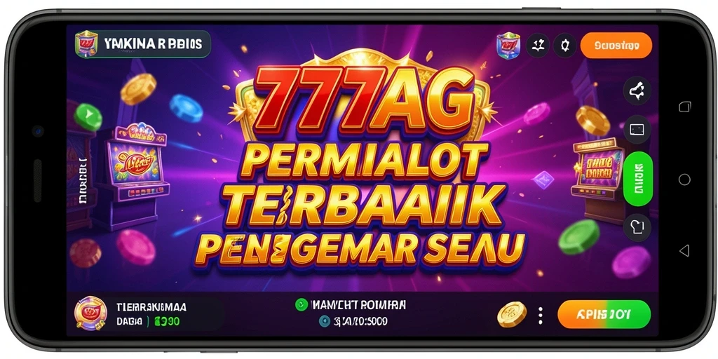 Screenshot gameplay <strong>777AG</strong> menampilkan keseruan permainan slot yang penuh warna.