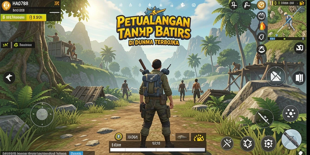 Screenshot HAO788 menunjukkan pengalaman petualangan Open World yang menarik.