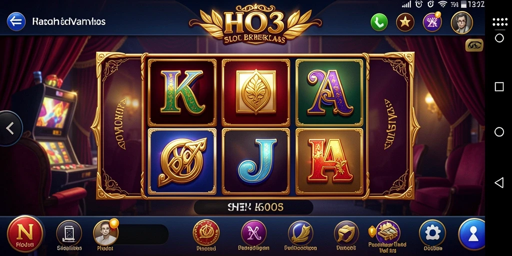 Screenshot utama HO3 menampilkan gameplay Slot yang seru dan menarik.