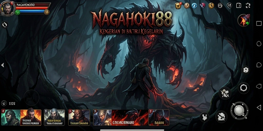 Gameplay NAGAHOKI88 yang menegangkan dalam suasana mencekam.
