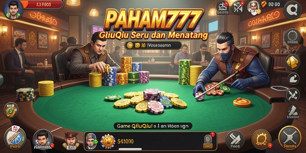Screenshot gameplay QiuQiu yang seru dan menarik.