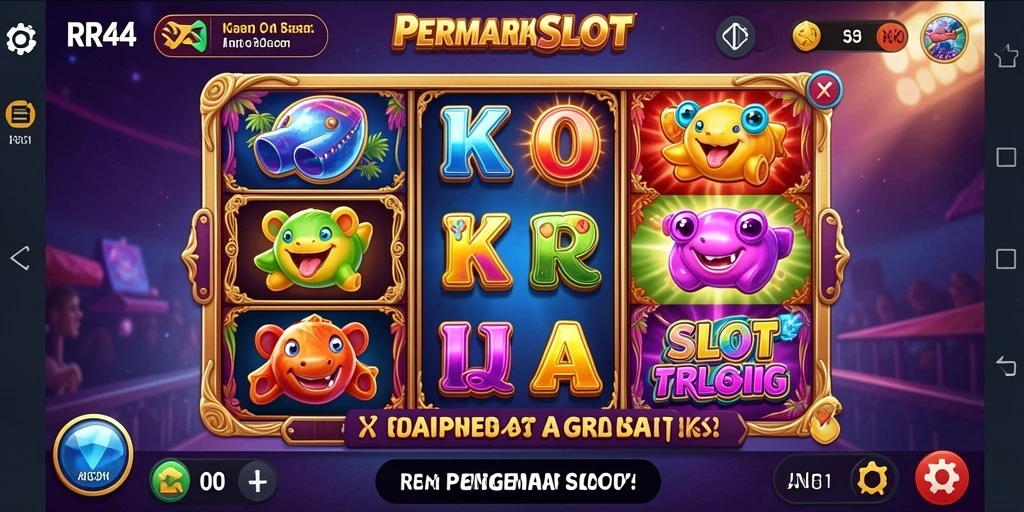 Tampilan gameplay Slot yang menarik dari RR44.
