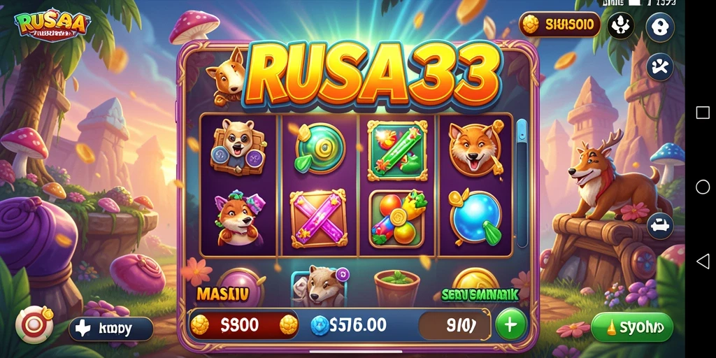 Screenshot gameplay <strong>RUSA33</strong> menampilkan momen seru saat bermain Slot.