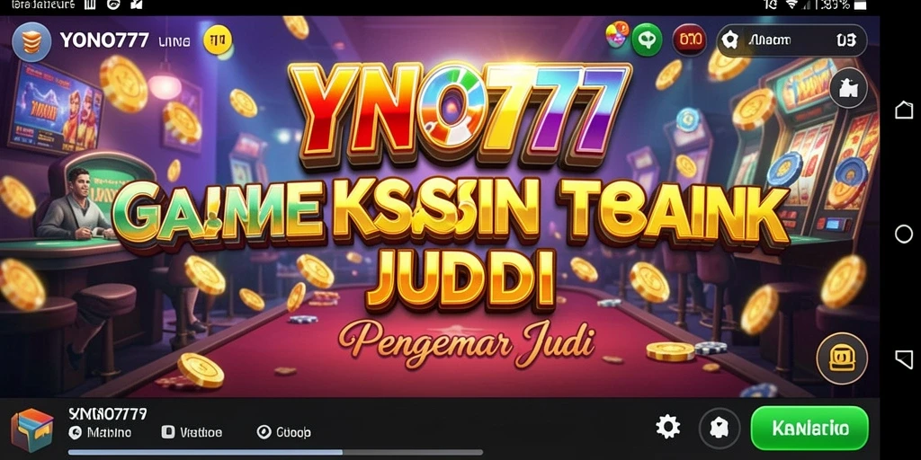 Screenshot gameplay YONO777 yang menampilkan keseruan permainan kasino.